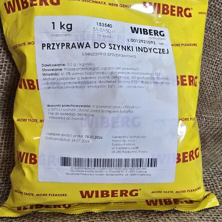 SZYNKA INDYCZA PRZYPRAWA