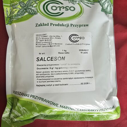 SALCESON MIESZANKA PRZYPRAWOWA DO WĘDLIN COMBI 1 KG