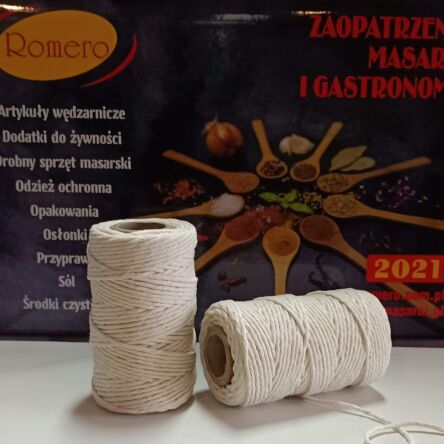 SZNUREK WĘDL. BIAŁY / 0,1 KG/