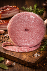 SIATKA WĘDLINIARSKA 22/3/EB/Z BIAŁO-CZERWONA - 50 MB.